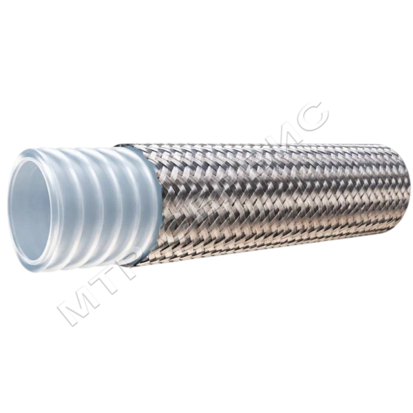 Рукав гофрированный ду25 PTFE 55bar (-54°+260°С) Рукав гофрированный ду25 PTFE 55bar (-54°+260°С)